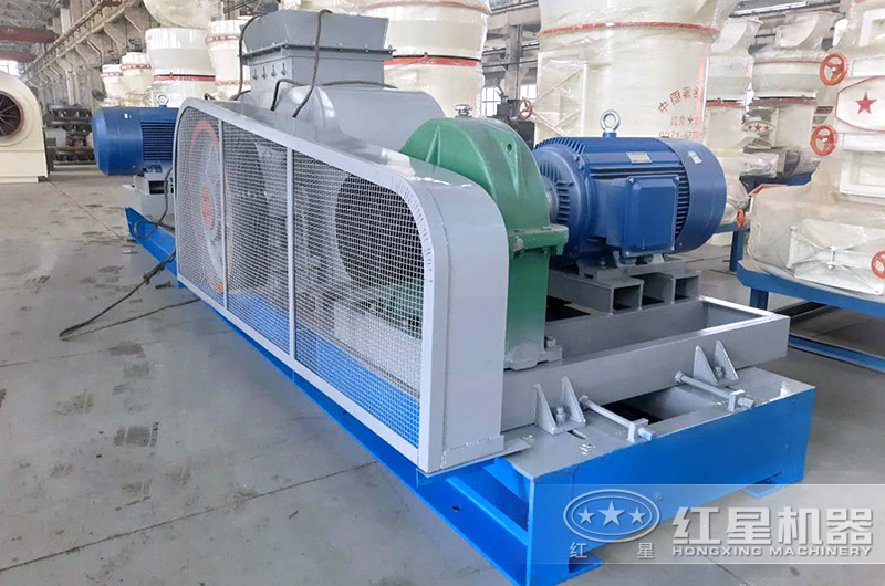 對輥破碎機能耗低，運行成本低