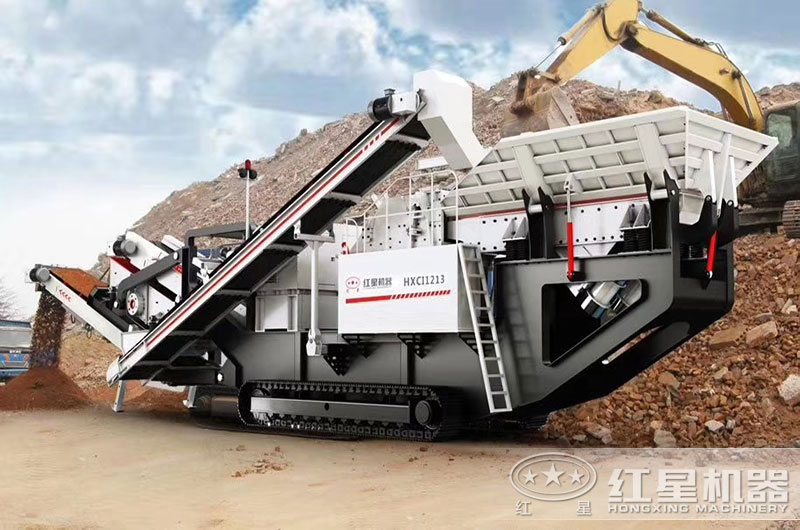 紅星移動(dòng)破碎機(jī)生產(chǎn)效率高 紅星移動(dòng)破碎機(jī)生產(chǎn)效率高